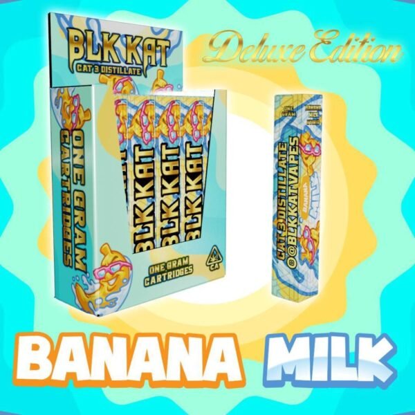 Blk Kat Banana Milk Carts