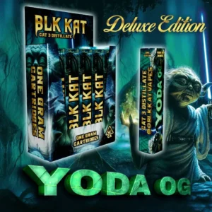 Blk Kat Yoda OG Carts