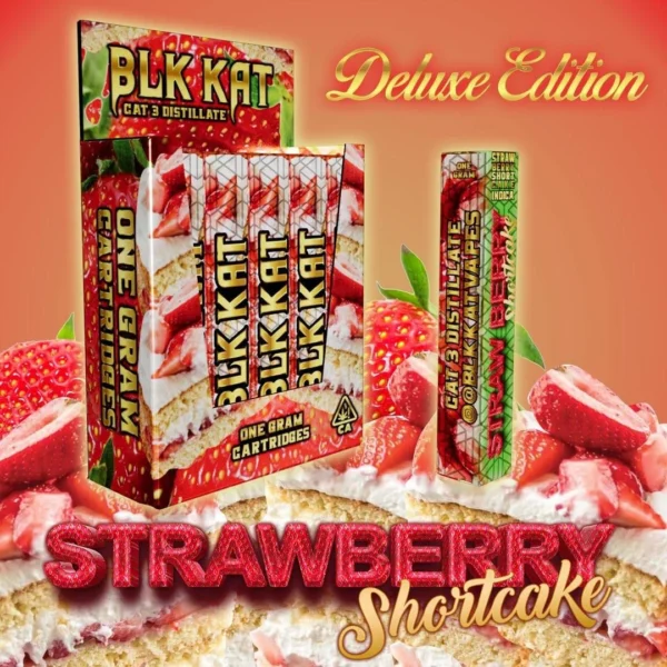 Blk Kat Strawberry Shortcake Carts